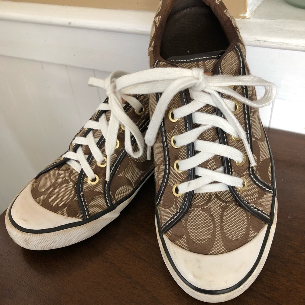 Coach tennis shoes